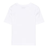 Moschino T-Shirt Girocollo Tinta Unita con Taschino per Bambino HUM055 BIANCO MOSCHINO 