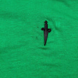 Cesare Paciotti T-Shirt Girocollo Tinta Unita con Stampa per Bambino TSP5105BXXX VERDE CESARE PACIOTTI 