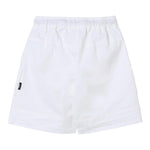 Aspesi Bermuda Tinta Unita con Elastico In Vita per Bambino S25022PBC6058 BIANCO ASPESI 