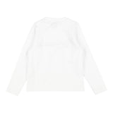 MARIUCCIA shirt girocollo tinta unita con stampa logo Bianco per Neonata MBFW23T617 BIANCO MARIUCCIA 