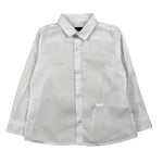 Daniele Alessandrini Camicia Manica Lunga Tinta Unita con Logo per Neonato 1295C00267X BIANCO DANIELE ALESSANDRINI 