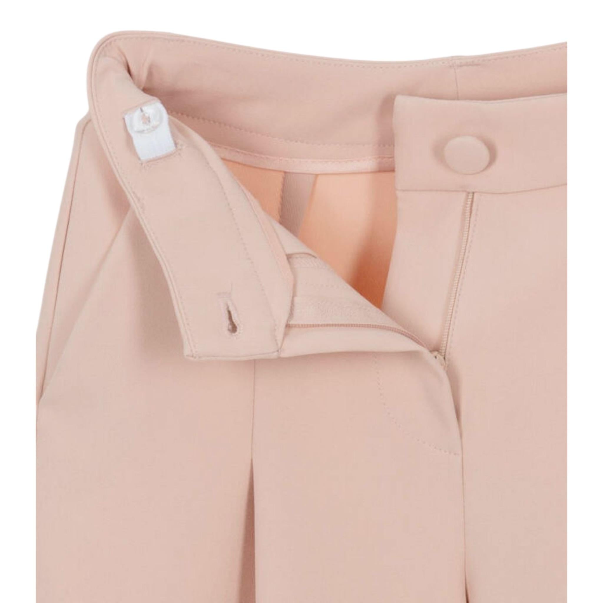 Fun & Fun Pantalone Modello A Palazzo Tinta Unita per Bambina FNCJPT00980 ROSA FUN & FUN 