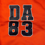 DANIELE ALESSANDRINI completo 2pz felpa tinta unita con stampa-pantaloni Arancione per Bambino 1231T00140 ARANCIONE DANIELE ALESSANDRINI 