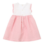 Il Gufo Abit Giromanica Bicolore Fantasia A Righe per Neonata P25VA331C1080 BIANCO/ROSA IL GUFO 