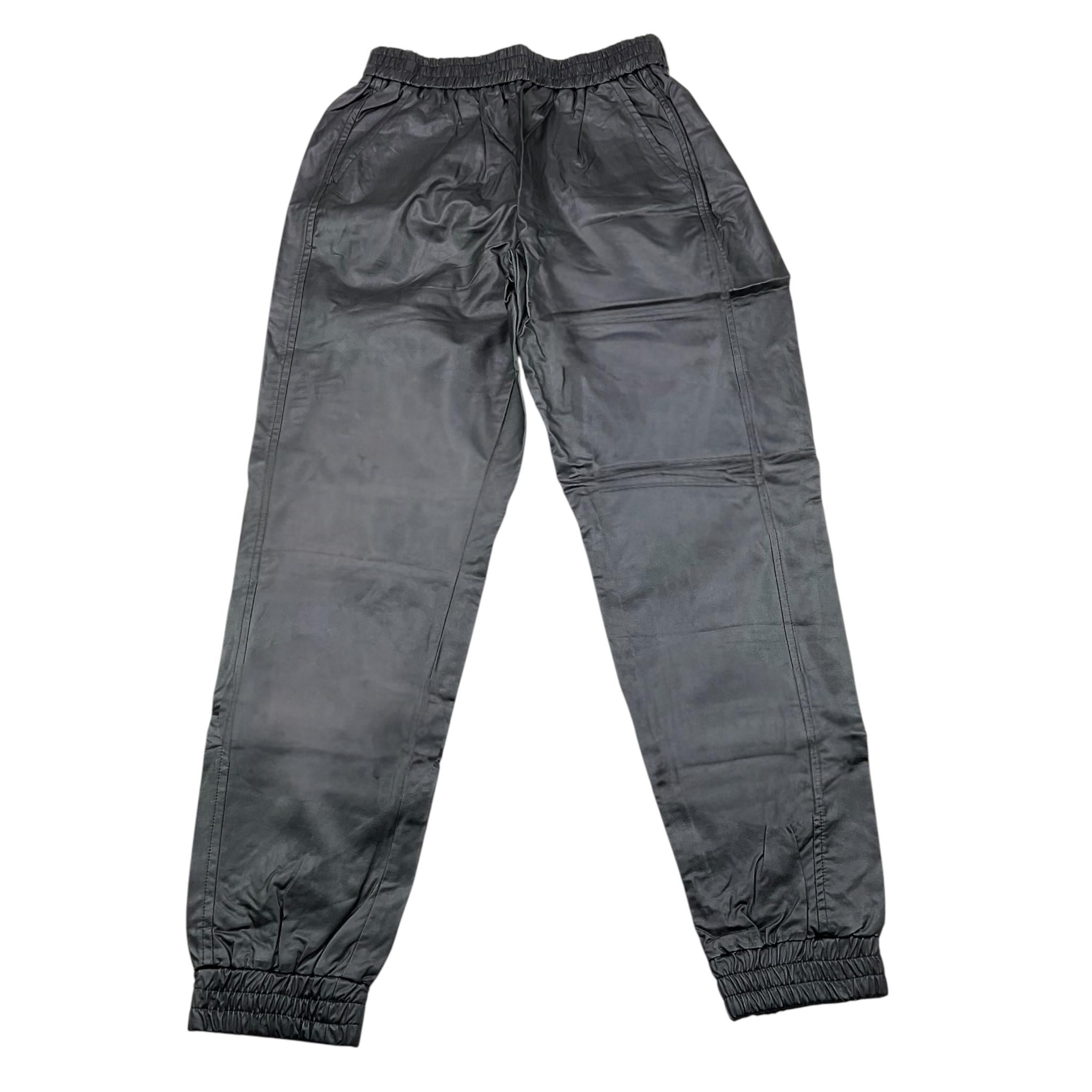 MONNALISA pantalone tinta unita in ecopelle Nero per Bambina 496401 NERO MONNALISA 
