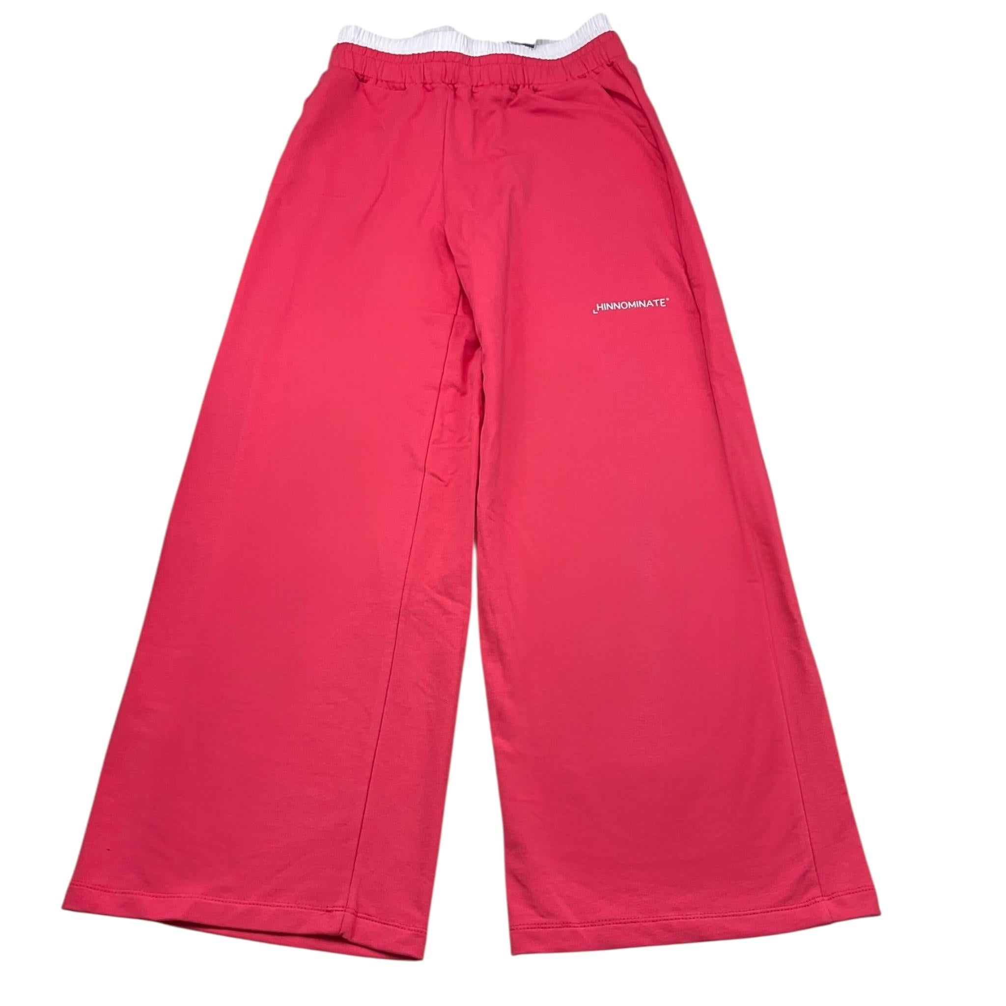 Hinnominate Pantalone Modello Tuta Tinta Unita con Elastico per Bambina 3645PF00189 CORALLO HINNOMINATE 