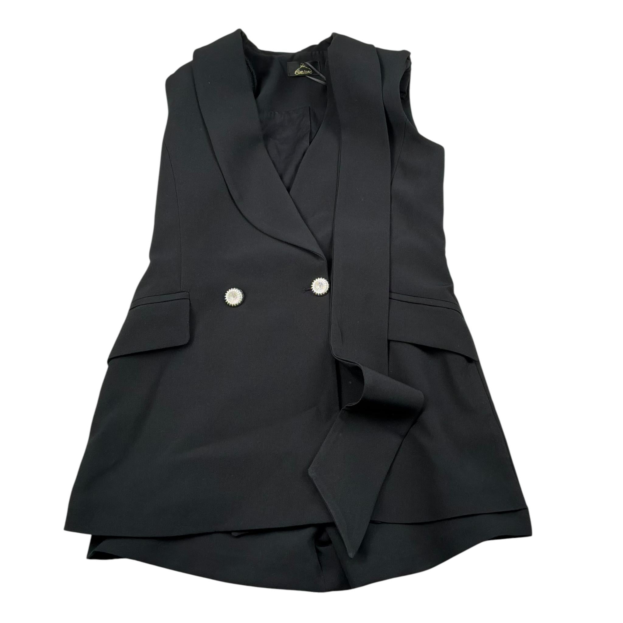 Fun & Fun Tuta Intera Modello Giacca Tinta Unita per Bambina FNCJJP01085X NERO FUN & FUN 