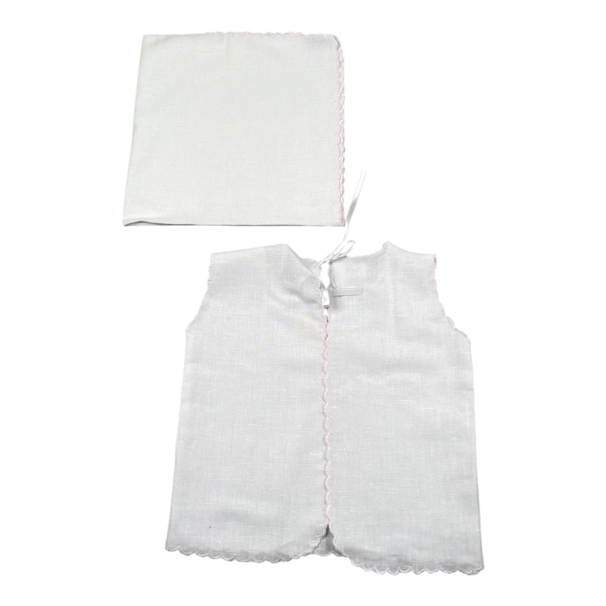 Seerose Set Camicia Della Fortuna-Copertina per Neonata SETNE BIANCO/ROSA SEEROSE 