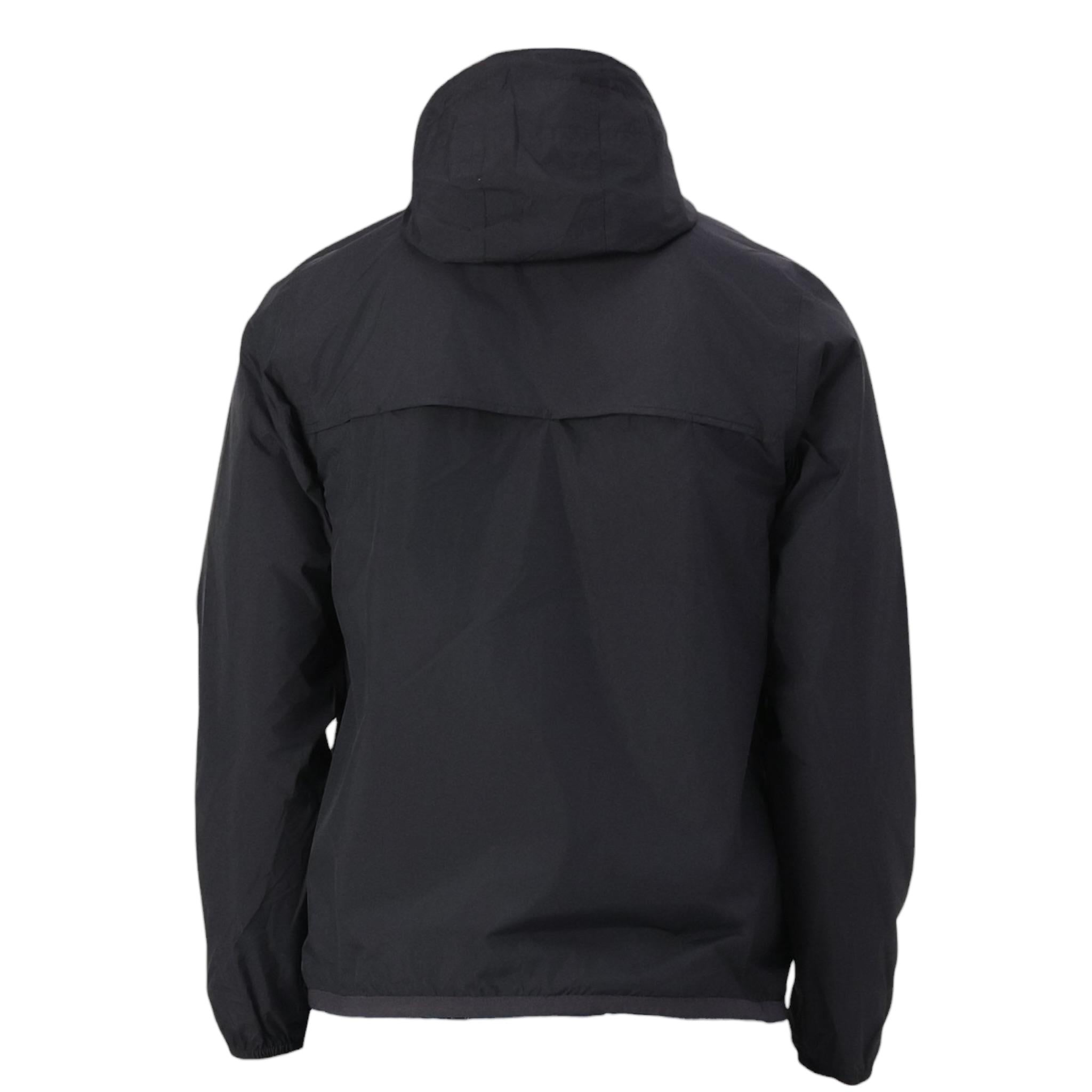 K-Way Giubbino Tinta Unita con Cappuccio per Bambino K61336WOXXXX NERO K-WAY 