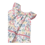 Mayoral Abito Giromanica Tinta Unita con Stampe per Neonata 1917 BIANCO MAYORAL 