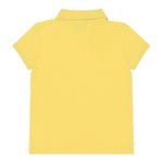 Ralph Lauren Polo Mezza Manica Tinta Unita con Logo per Bambina 312698589132 GIALLO RALPH LAUREN 