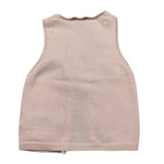 Wedoble Gilet Tinta Unita con Trafori per Neonata V2502309A ROSA WEDOBLE 