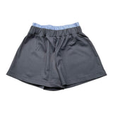 VICOLO short tinta unita con elastico in vontrasto Grigio per Bambina 3142S00081 GRIGIO VICOLO 