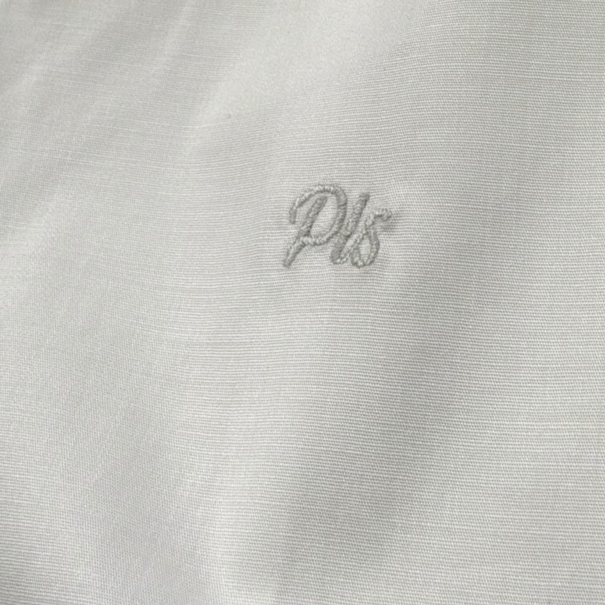 Please Camicia Tinta Unita per Bambino CL17270B73 BIANCO/GRIGIO PLEASE 