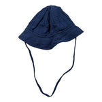 Teddy E Minou Cappello Tinta Unita Modello Pescatore per Neonato E25AC029C0070 BLU TEDDY E MINOU 