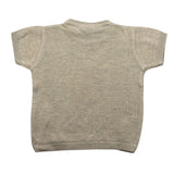 Emanuel Pris T-Shirt Girocollo Tinta Unita per Neonato ETS3143 BEIGE EMANUEL PRIS 