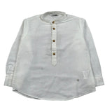 Manuel Ritz Camicia Manica Lunga tinta unita Collo Coreano Panna per Bambino MR2217J PANNA MANUEL RITZ 
