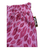 short tinta unita con stampa baci JIP26009SH ROSA JUST CAVALLI 