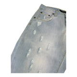 Patriot Jeans Tinta Unita con Strappi per Bambino PJ5S2SPBK39 AZZURRO PATRIOT 