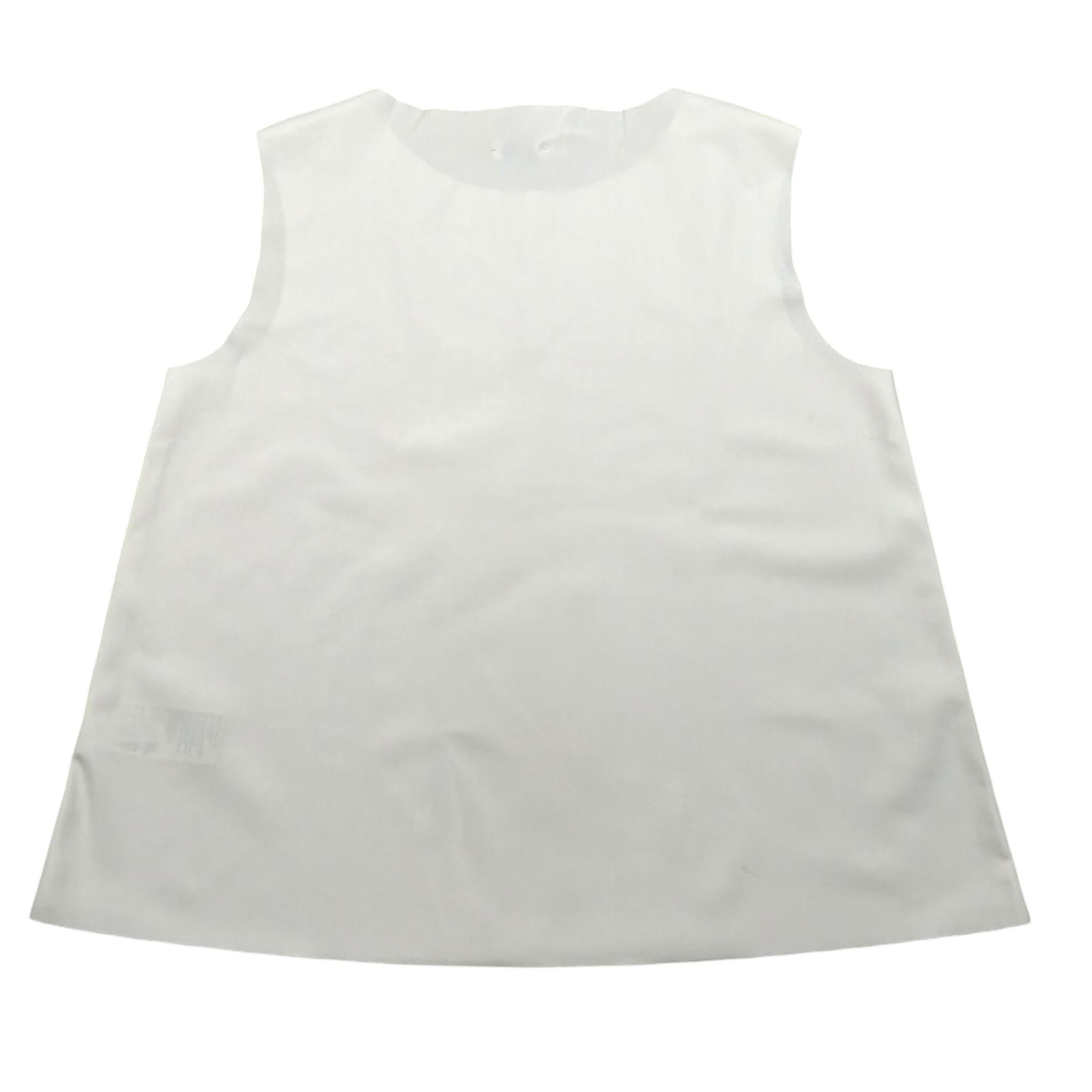 Il Gufo Canotta Girocollo Tinta Unita per Bambina P25TC091N0074 PANNA IL GUFO 