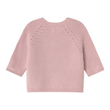 Mayoral Cardigan Tinta Unita Traforato per Neonata 1307 ROSA MAYORAL 