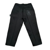 John Richmond Pantalone Tinta Unita con Girovita Regolabile per Bambino RIP25064PAJ NERO JOHN RICHMOND 