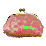 DOU DOU borsa tinta unita con paillettes  Rosa per Bambina DU0A08 ROSA DOU DOU 