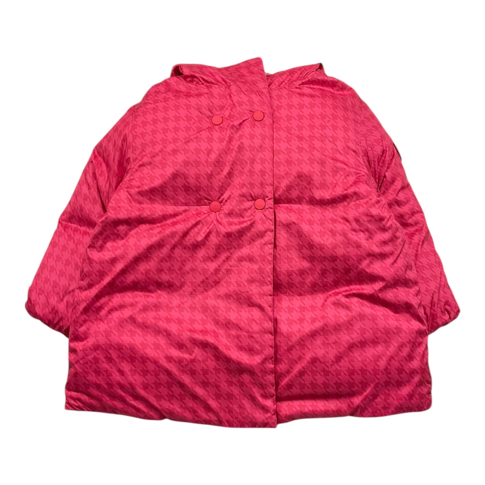 EMPORIO ARMANI giubbino tinta unita con zip e cappuccio Fuxia per Bambina 6REL04 FUXIA EMPORIO ARMANI 