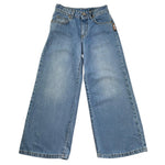Just Cavalli Jeans Tinta Unita Modello Palazzo per Bambina JGP26188JE BLU JUST CAVALLI 