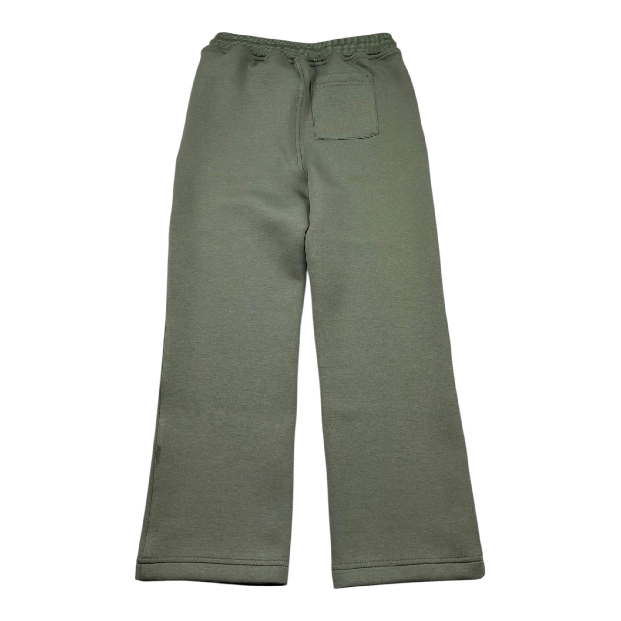 K-Way Pantalone Tinta Unita con Logo per Bambino K8135RW VERDE K-WAY 