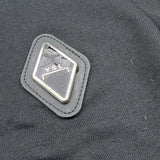 YES LONDON t-shirt girocoll tinta unita con logo Nero per Neonato JR2105X NERO YES LONDON 