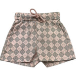Trussardi Short Stampa Fantasia con Elastico In Vita per Neonata TIP26132SH ROSA TRUSSARDI 