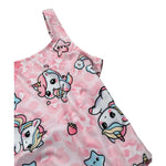 Mousse Costume Intero Tinta Unita con Stampa per Neonata COSTUNIN ROSA MOUSSE 