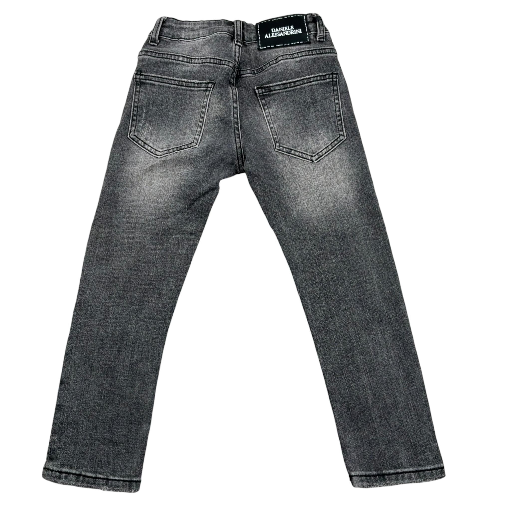 Diesel Jeans Tinta Unita con Girovita Regolabile per Bambino 1231PD00053 NERO DIESEL 