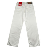 Diesel Jeans Tinta Unita Modello Palazzo per Bambina J01923 BIANCO DIESEL 