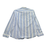 Mai'S Kids Camicia Tinta Unita con Fantasia A Righe per Bambino CAMICIAC BIANCO/AZZURRO MAI'S KIDS 