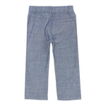 Trussardi Pantalone tinta unita con 5 Tasche Blu per Neonato TIP25035JEN BLU TRUSSARDI 