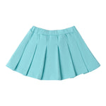 Sarabanda Gonna Tinta Unita con Elastico In Vita per Neonata 0B227 VERDE ACQUA SARABANDA 