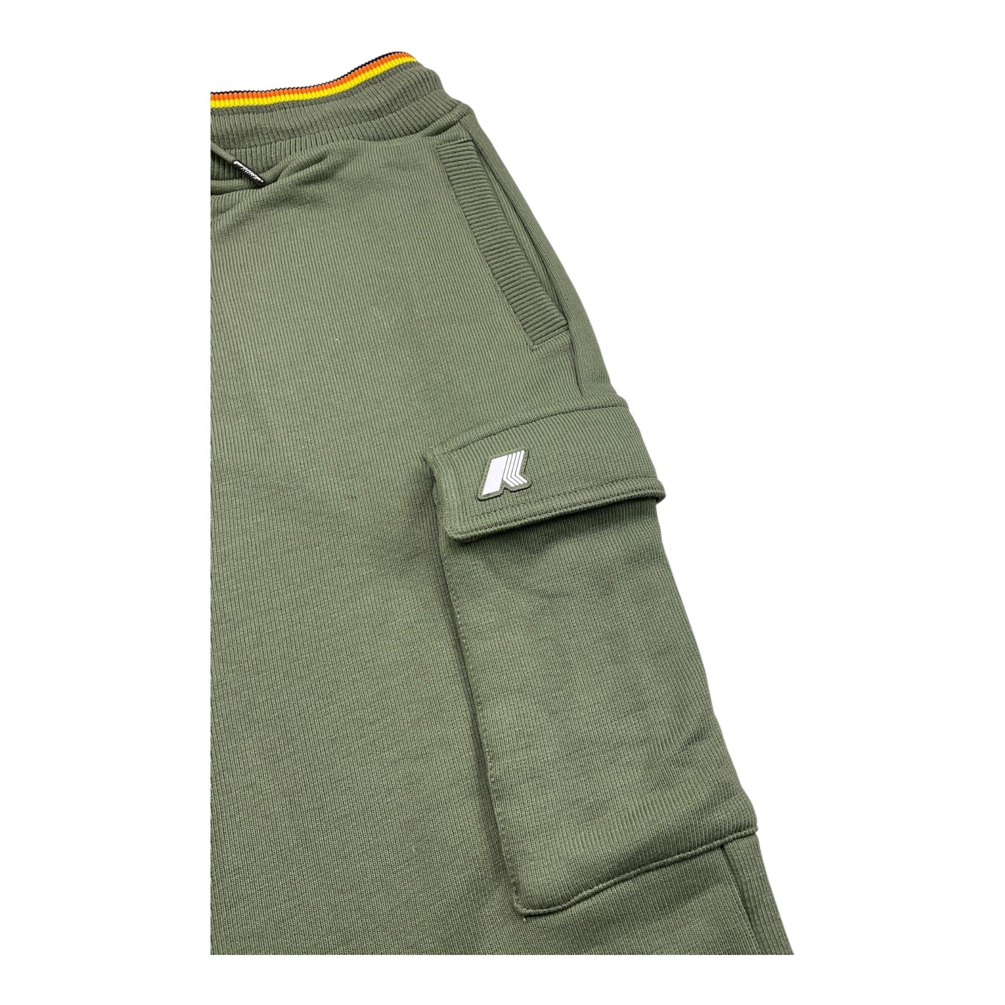K-Way Bermuda Tuta Tinta Unita per Bambino K7133SWX VERDE K-WAY 