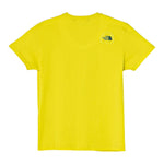 The North Face T-Shirt Girocollo Tinta Unita con Stampa per Bambino NF0A8AXGJE31XXL GIALLO THE NORTH FACE 