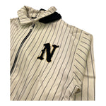 NEVER TOO felpa con zip e cappucci tinta unita fantasia a righe Panna per Bambino NT2131R PANNA NEVER TOO 