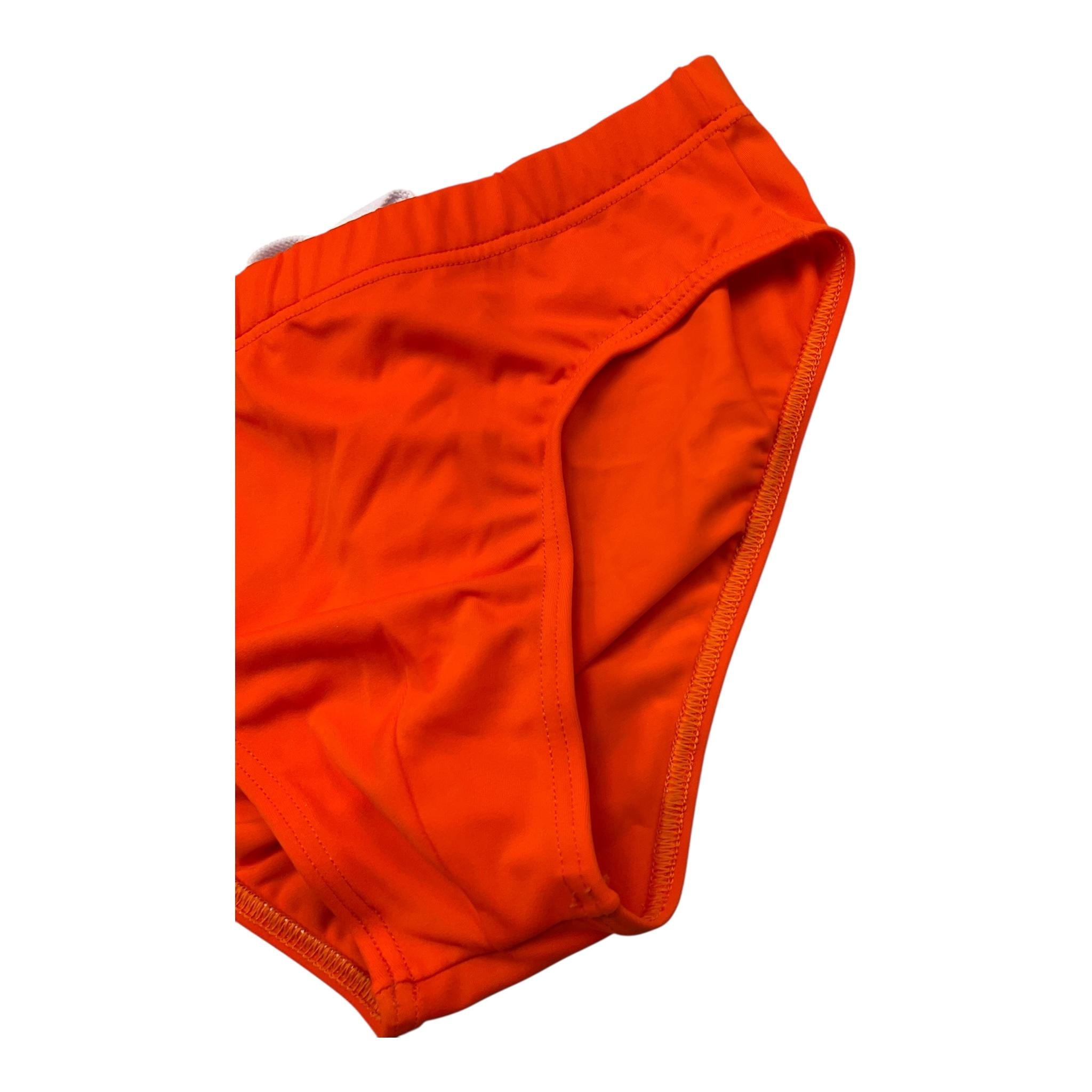 Suns  Costume Modello Slip Tinta Unita con Stampa per Bambino SLS0102U ARANCIONE SUNS 