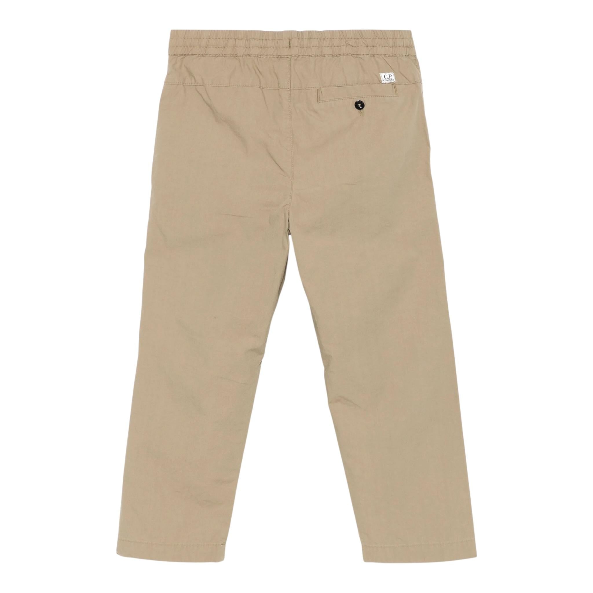 C.P. Company Pantalone tinta unita con Elastico In Vita Beige per Bambino CMP00MX BEIGE C.P. COMPANY 