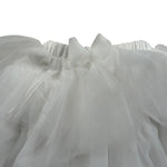 Le Bebe Gonna tinta unita con Tulle Bianco per Neonata LBG4229 BIANCO LE BEBE 