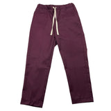 OFFICINA MILANESE pantalone tinta unita con elastico in vita Bordeaux per Bambino JPT6107 BORDEAUX OFFICINA MILANESE 