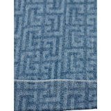 Balmain Bermuda In Denim Tinta Unita per Bambino BW6Q39 AZZURRO BALMAIN 