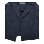 IL GUFO giacca tinta unita glitterato Blu per Bambina A24GB106M4022 BLU IL GUFO 