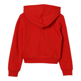 DSQUARED2 felpa chiusa cn cappuccio tinta unita con stampa logo Rosso per Bambina DQ2441 ROSSO DSQUARED2 