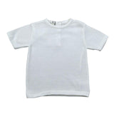 Maglifici di Verona T-Shirt In Maglia Tinta Unita per Neonata 045341 BIANCO MAGLIFICI DI VERONA 
