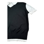 Paolo Pecora Polo Mezza Manica con Finto Gilet per Bambino PP4271 NERO PAOLO PECORA 